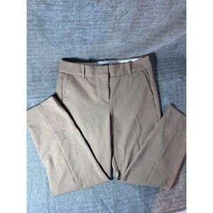 J.Crew Cameron Slim Pants Women's Size 10 Tan Straight Ankle